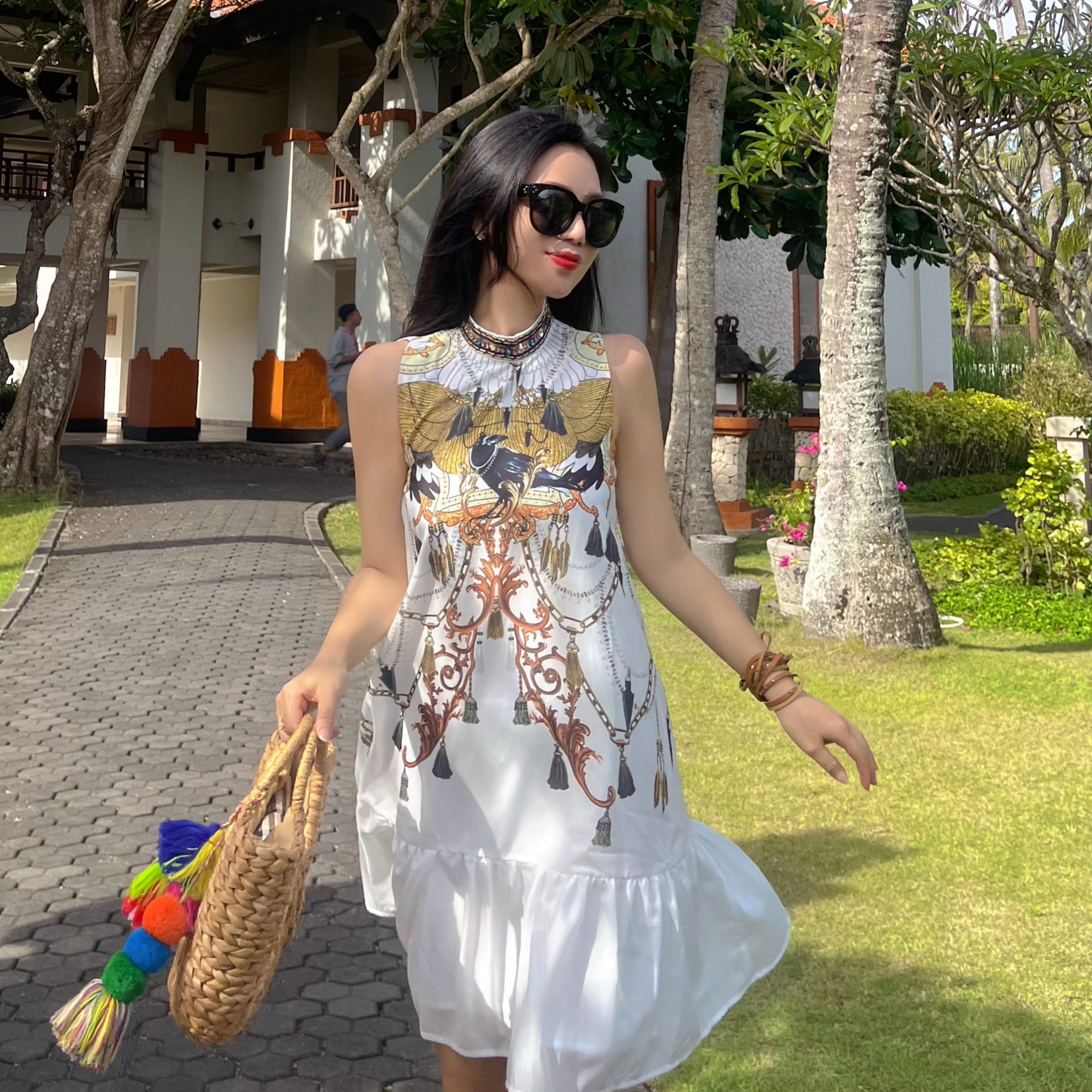 Printed Dress V