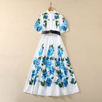 Pleated Dress III