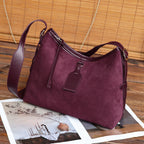 Leather Shoulder Bag VI