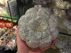 Rose Metal Dinner Bag