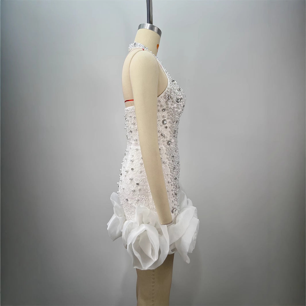 White Mesh Dress III