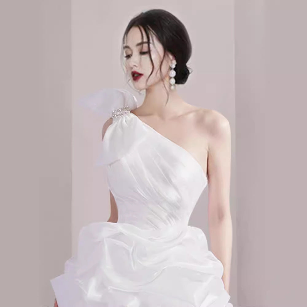 White Short Dress