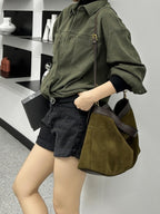 Leather Tote Bag X