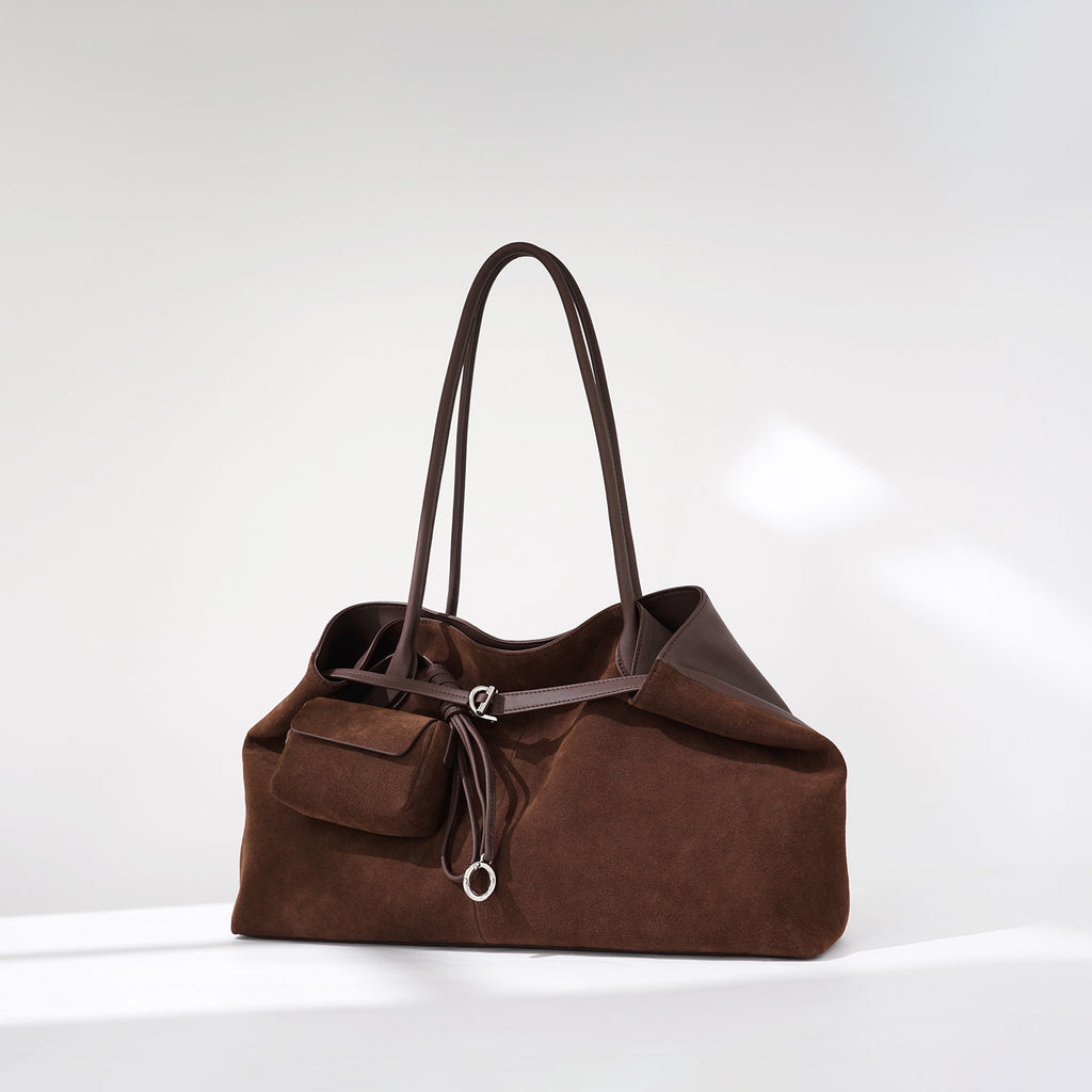 Leather Shoulder Bag 8603