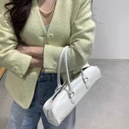 Cowhide Baguette Bag