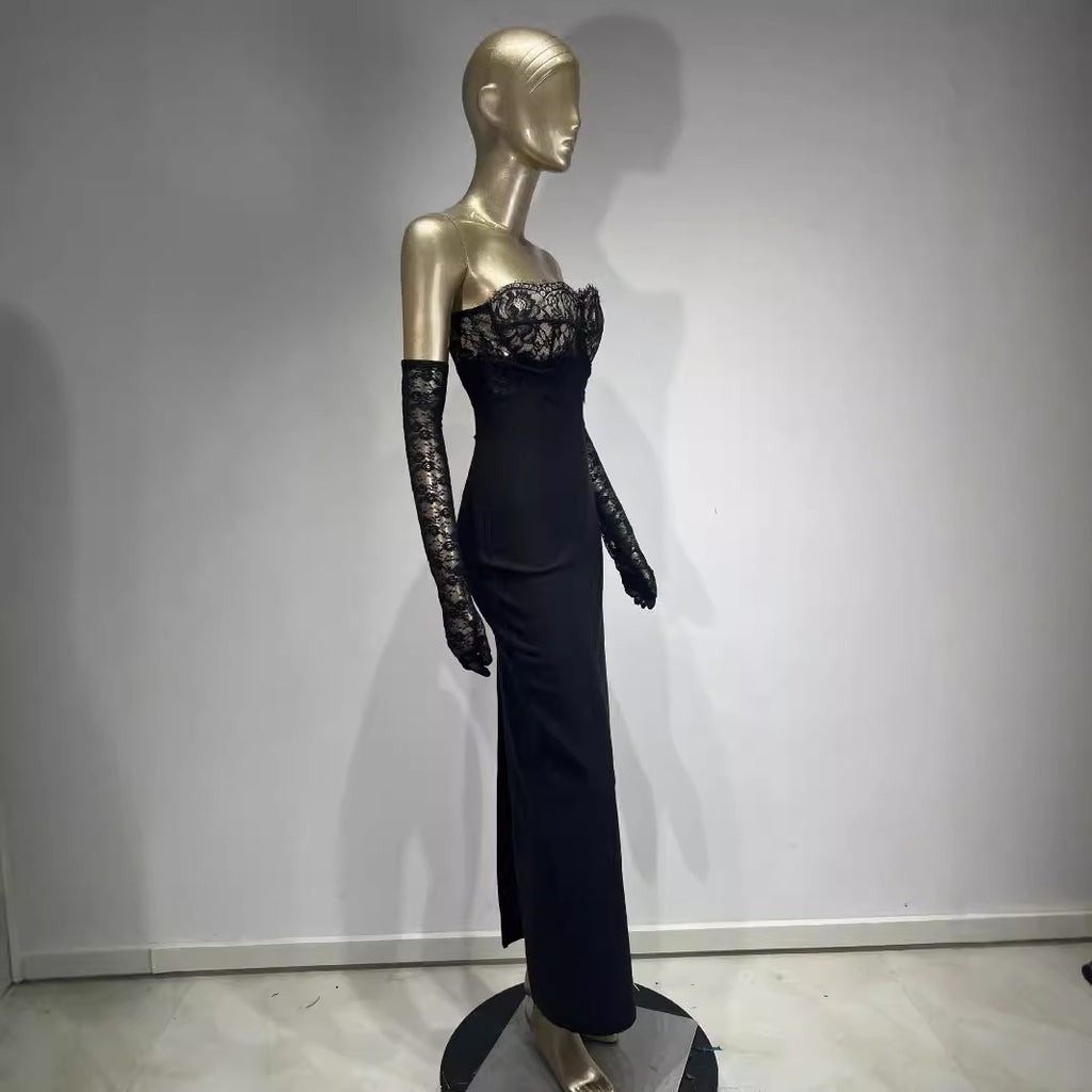 Black Lace Dress VI