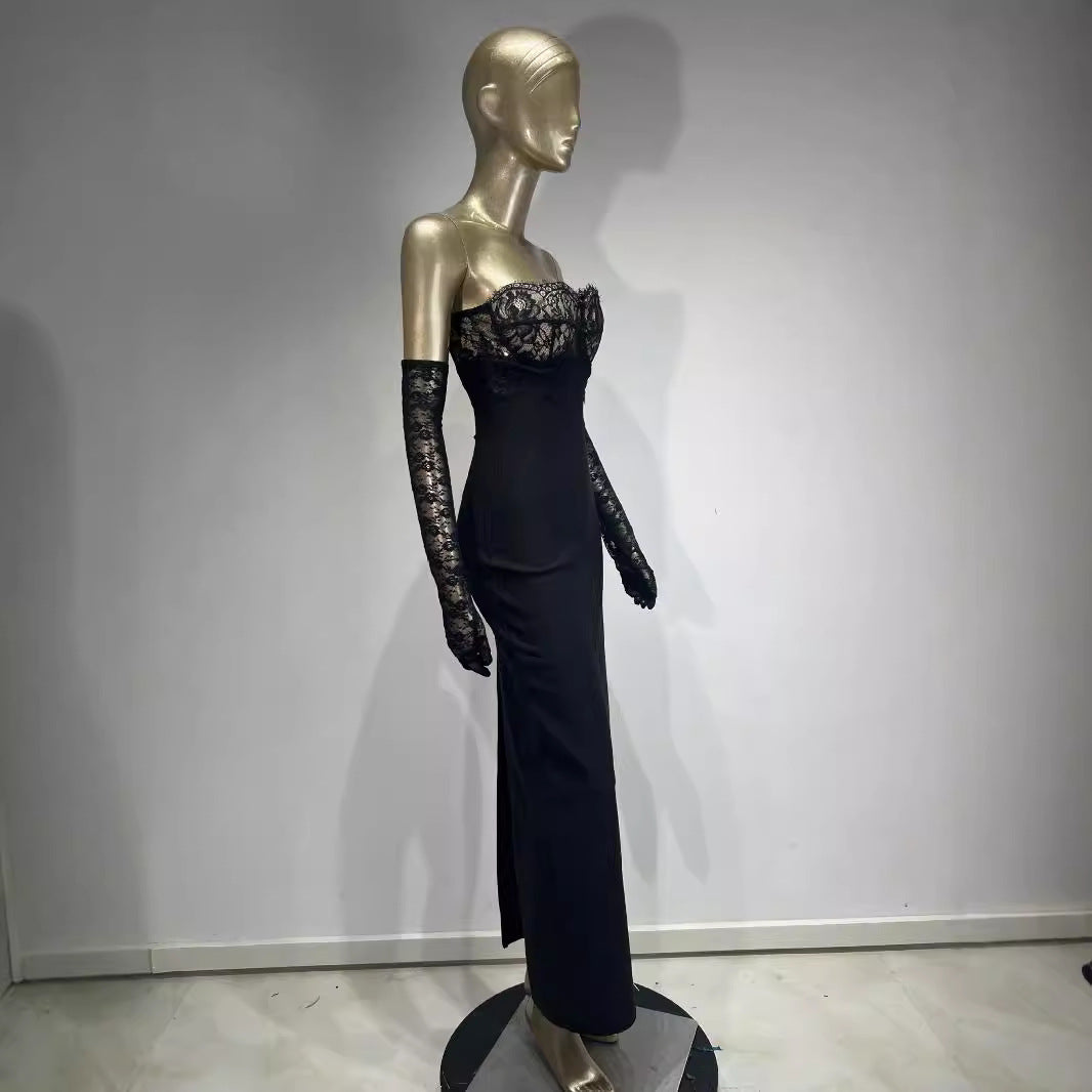 Black Lace Dress VI