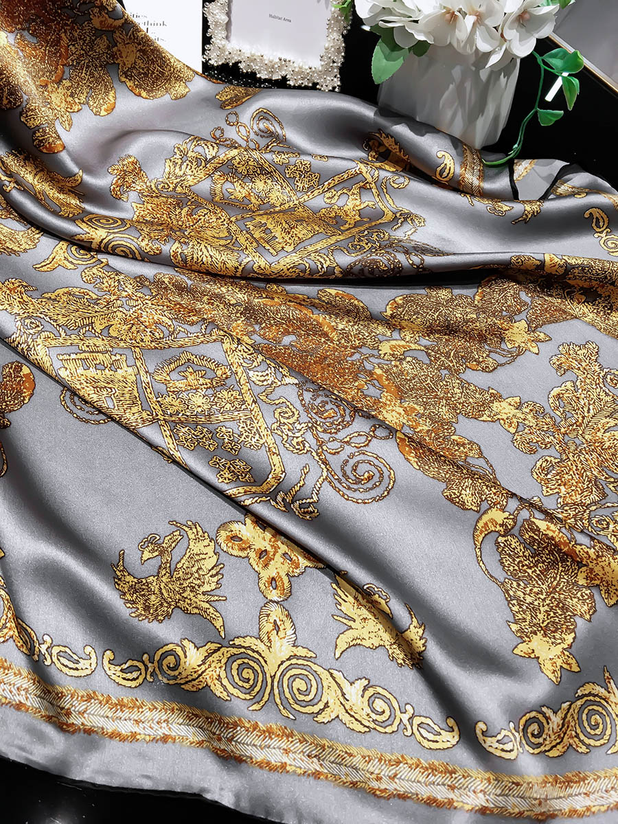 Silk Scarf IX