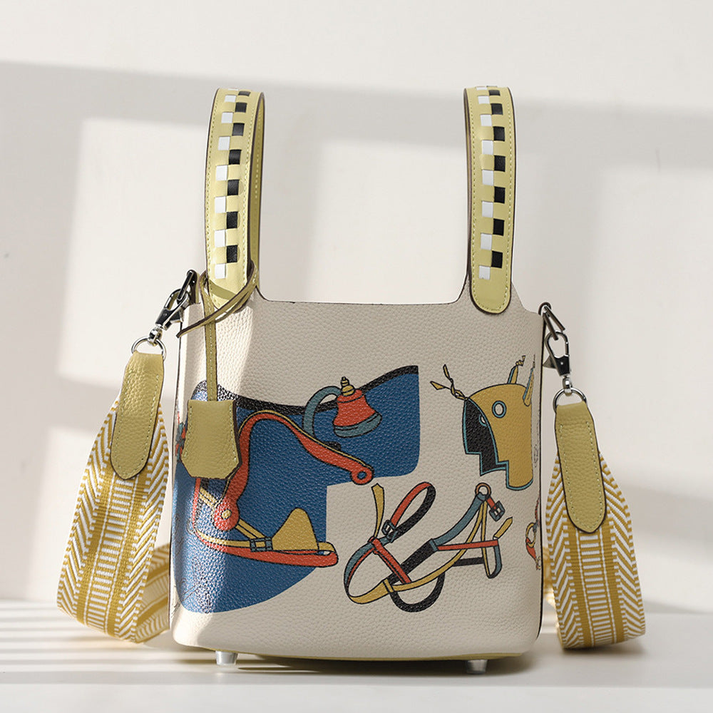Cowhide Shoulder Bag VI